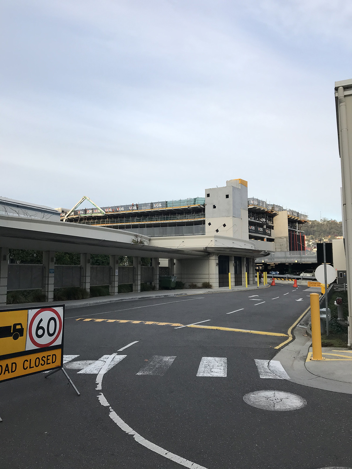 Carpark, Construction, Post Tension Slab